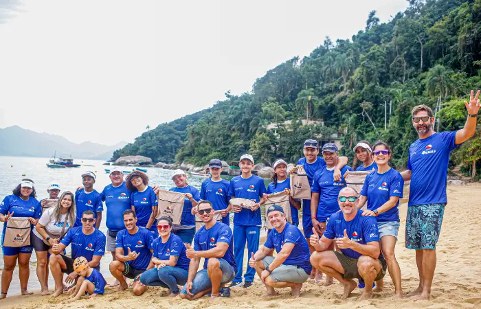 Natação em águas abertas em Ilha Grande RJ