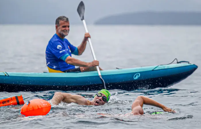Natação em águas abertas em Ilha Grande RJ