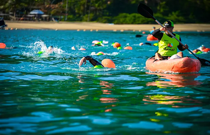 Foto nadadores, Ilha Bela - Praias do Sul 1