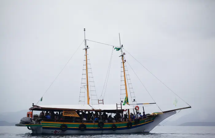 Natação em águas abertas em Ilha Grande RJ